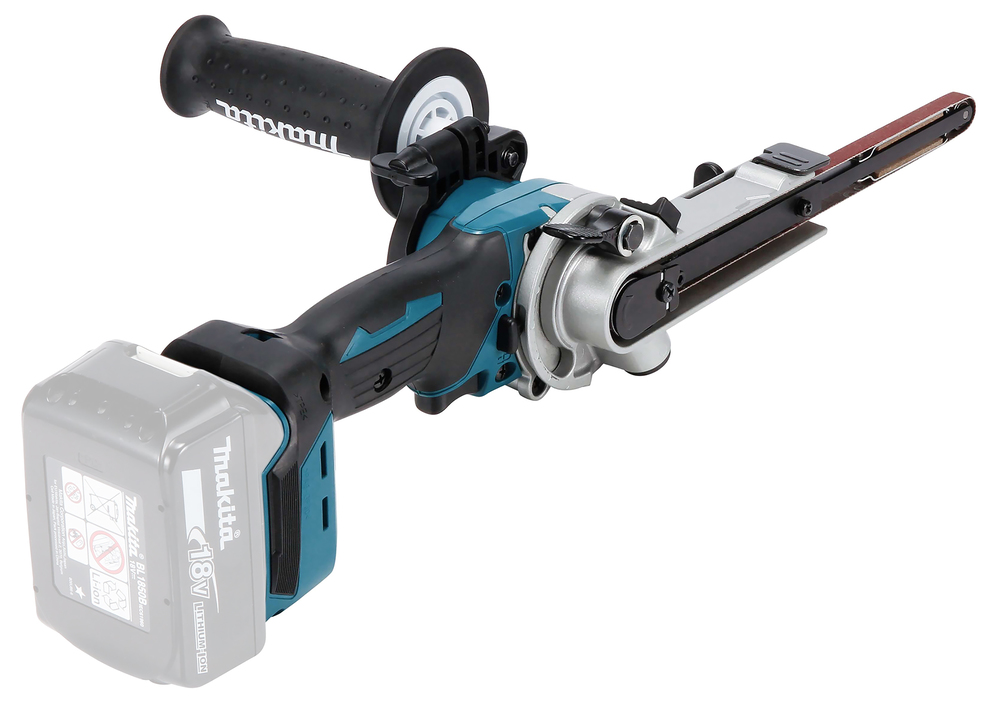 Akumuliatorinis juostinis šlifuoklis Makita DBS180Z - be akumuliatoriaus ir įkroviklio