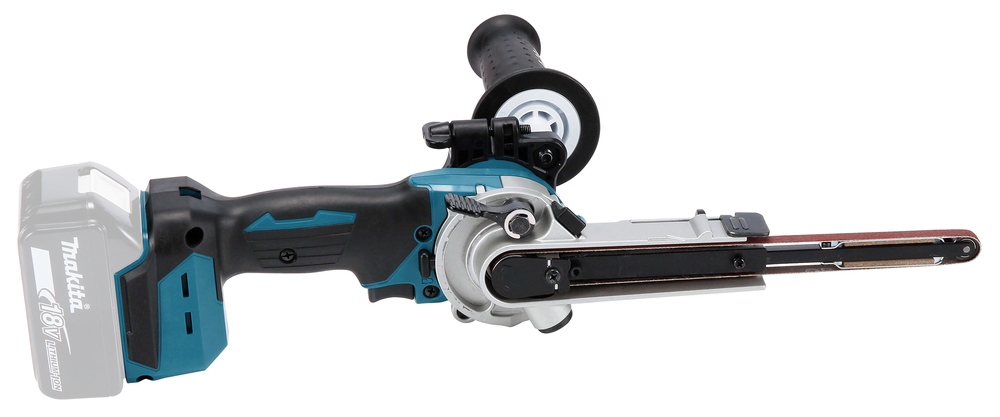 Akumuliatorinis juostinis šlifuoklis Makita DBS180Z - be akumuliatoriaus ir įkroviklio