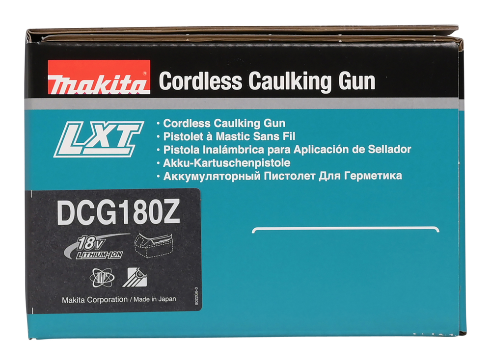 Makita cordless silicone gun DCG180Z, without battery and charger