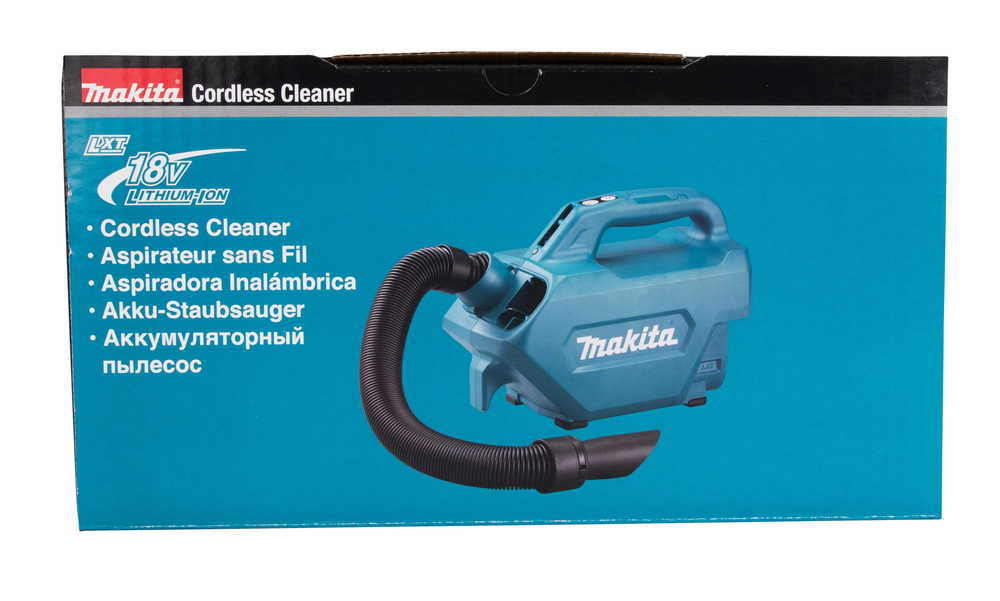 Makita akutolmuimeja DCL184Z, ilma aku ja laadijata