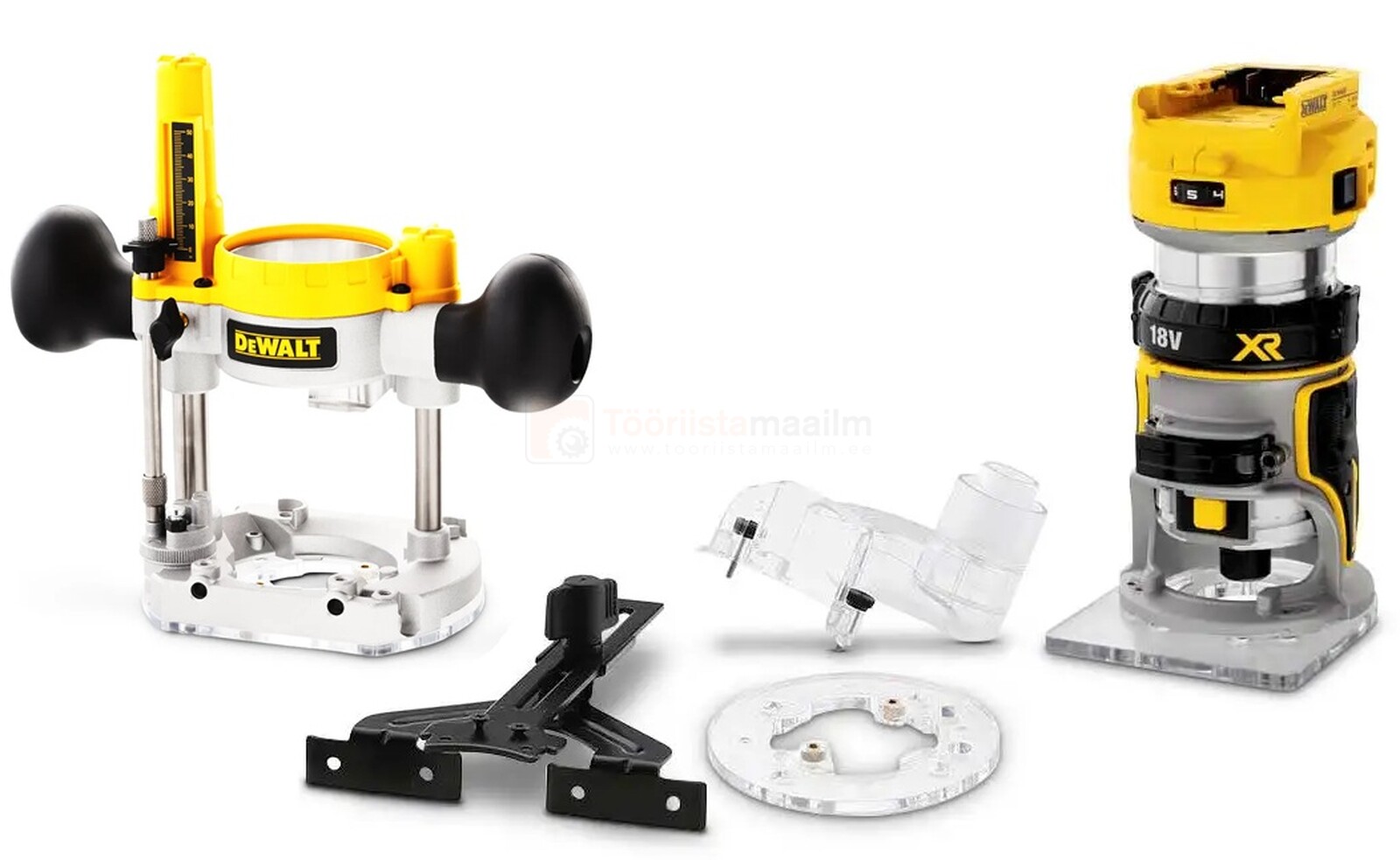 DeWalt cordless router DCW604N, without battery and charger
