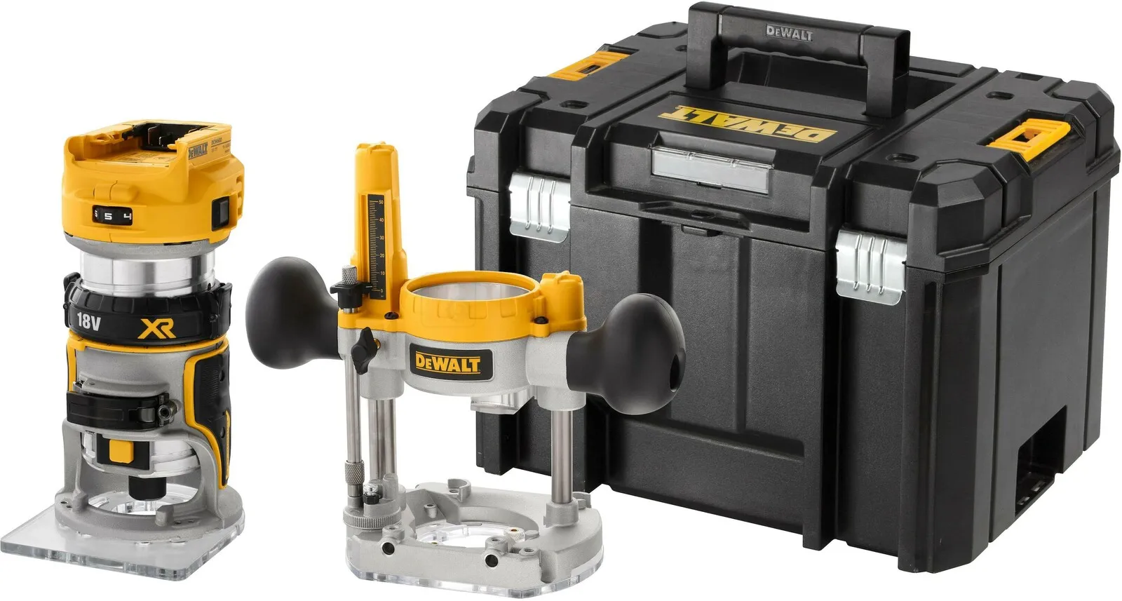 Akumulatora virsfrēze DeWalt DCW604NT - bez akumulatora un lādētāja