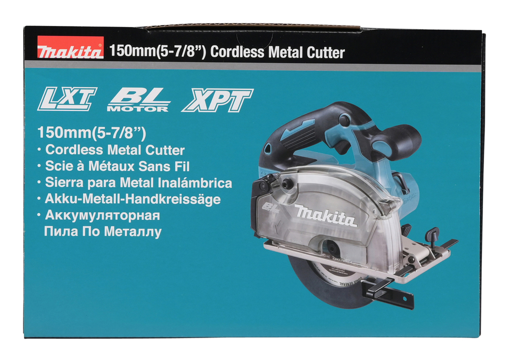 Makita аккумуляторная пила по металлу DCS553Z, без аккумулятора и зарядного устройства