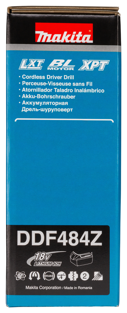Makita akutrell DDF484Z, ilma aku ja laadijata