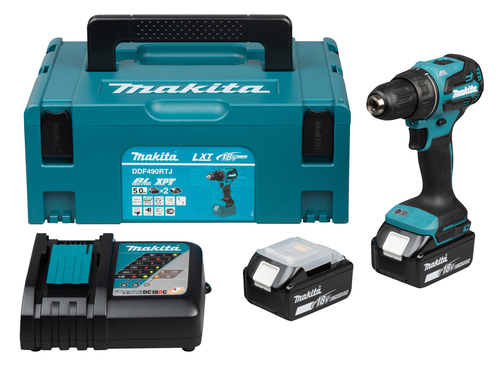 Makita cordless drill DDF490RTJ
