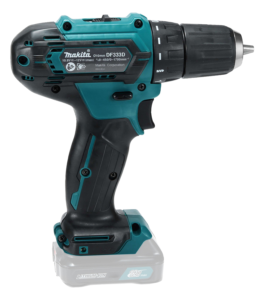 Makita akutrell DF333DZ, ilma aku ja laadijata