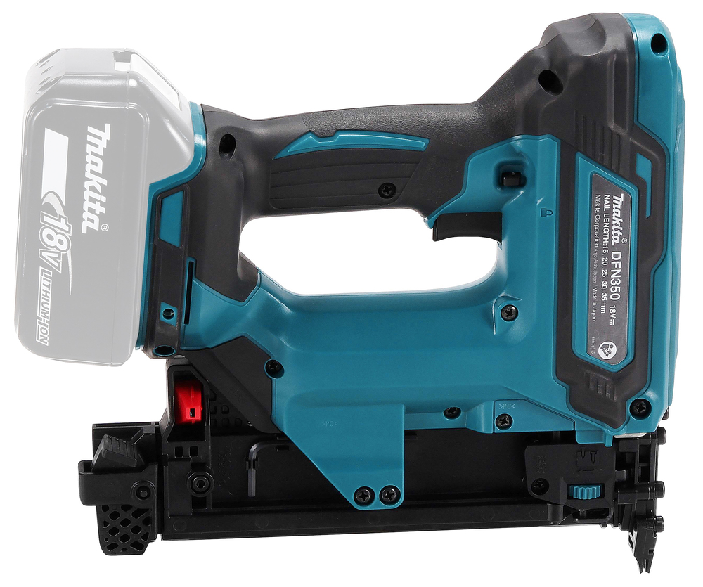 Аккумуляторный гвоздезабивной пистолет Makita DFN350Z, без аккумулятора и зарядного устройства