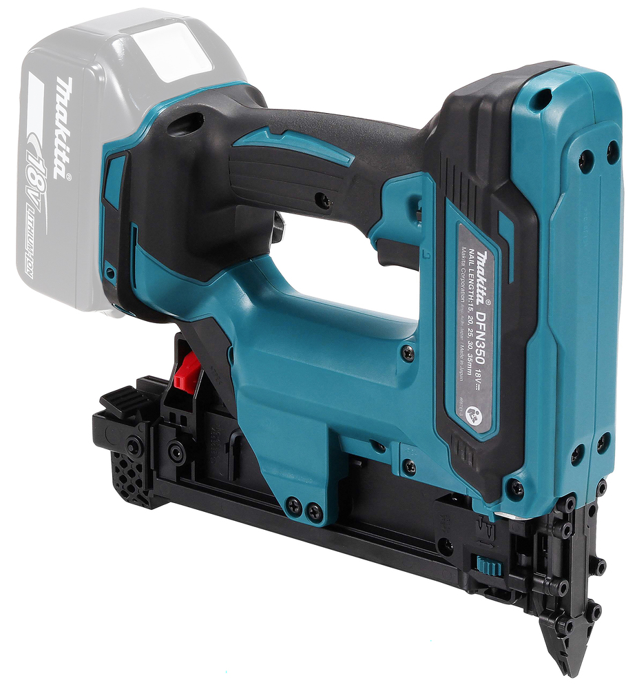 Аккумуляторный гвоздезабивной пистолет Makita DFN350Z, без аккумулятора и зарядного устройства