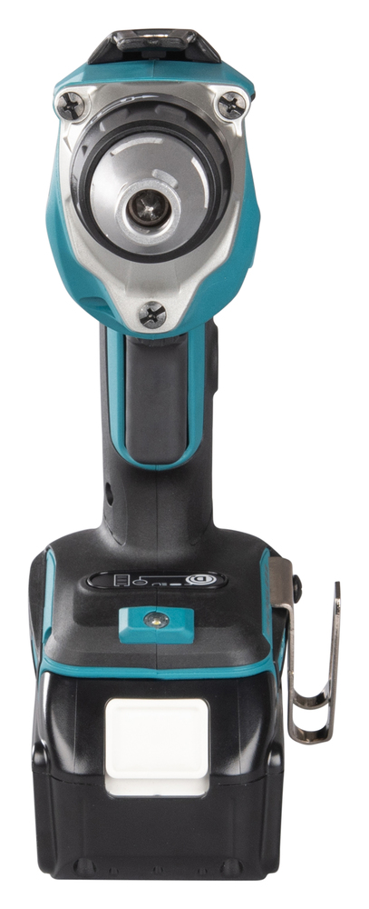Pildil on Makita akukruvikeeraja DFS452ZJX3, millel on nähtav korpus, otsak, käepideme osa ja aku osa, ning küljes on ka...