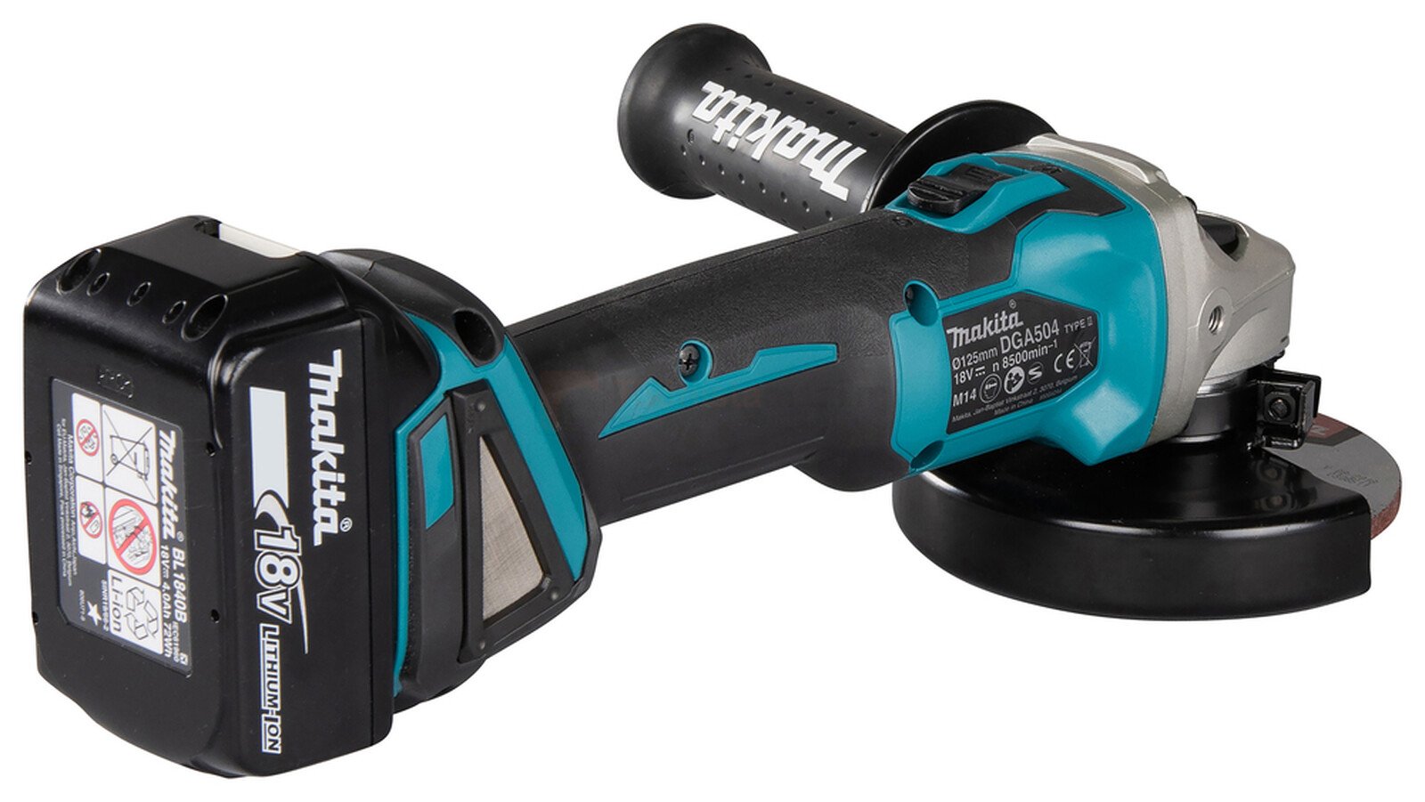Makita akunurklihvija DGA504Z - ilma aku ja laadijata 2