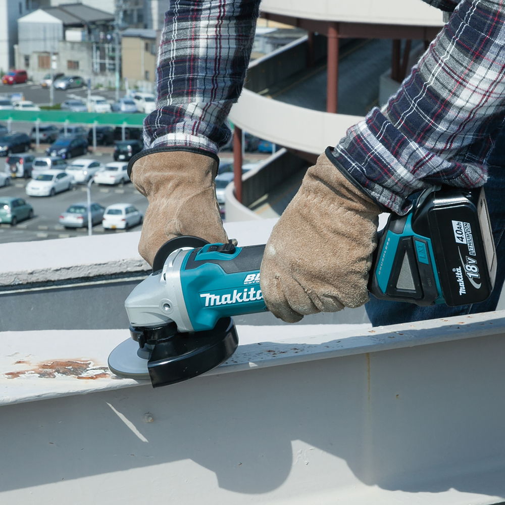 Makita cordless angle grinder DGA504Z, without battery and charger
