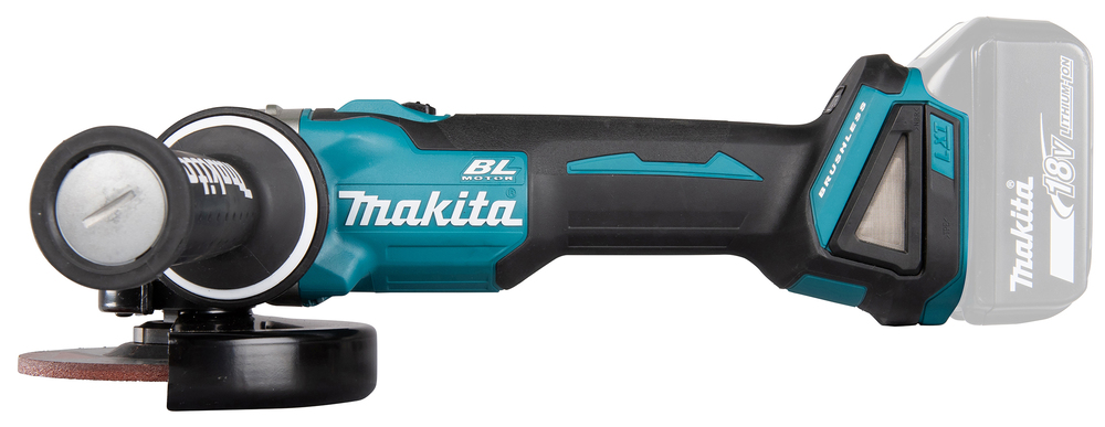 Makita cordless angle grinder DGA504Z, without battery and charger