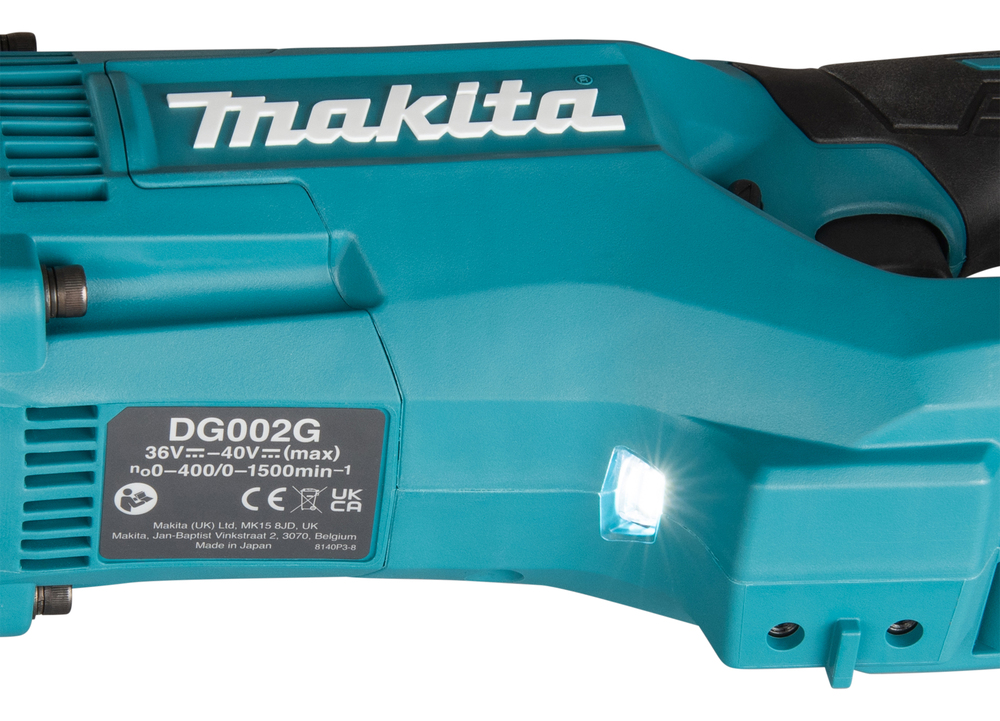 Makita akutoitel pinnasepuur DG002GZ, XGT, ilma aku ja laadijata