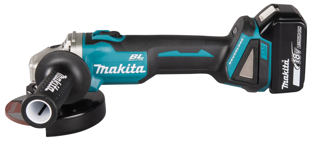 Аккумуляторная угловая шлифовальная машина Makita DGA506RTJ
