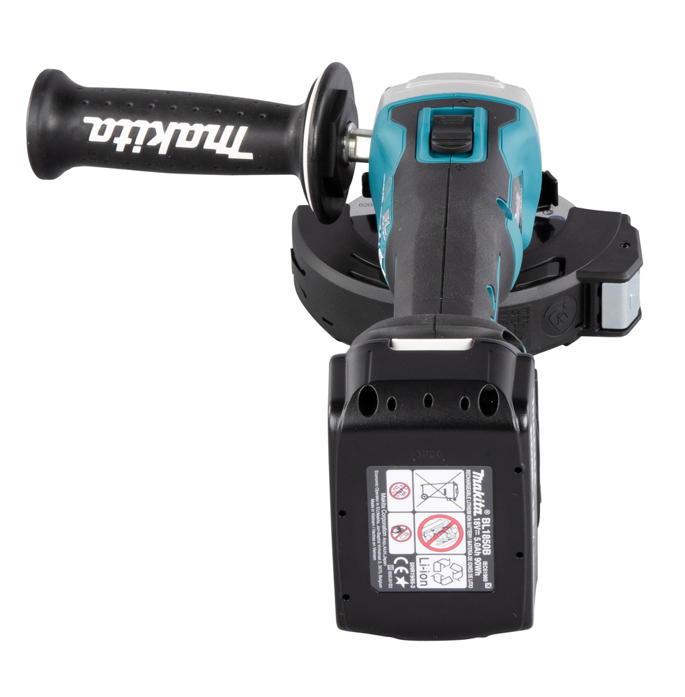 Аккумуляторная угловая шлифовальная машина Makita DGA506RTJ