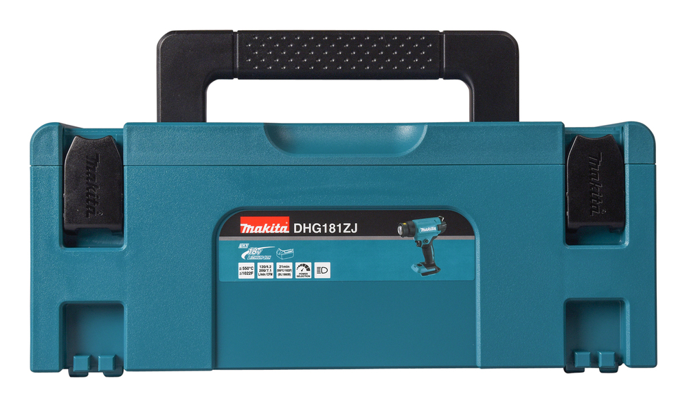 Makita akukuumaõhupuhur DHG181ZJ, ilma aku ja laadijata