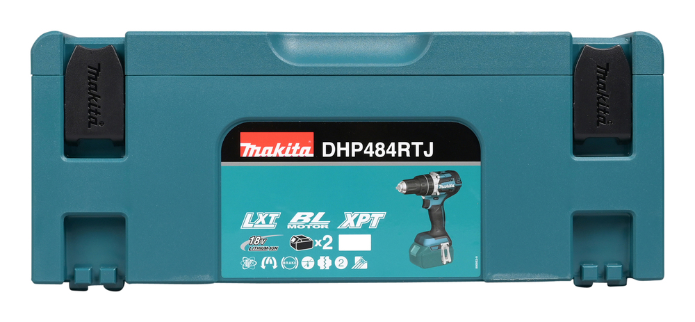 Аккумуляторная ударная дрель Makita DHP484RTJ