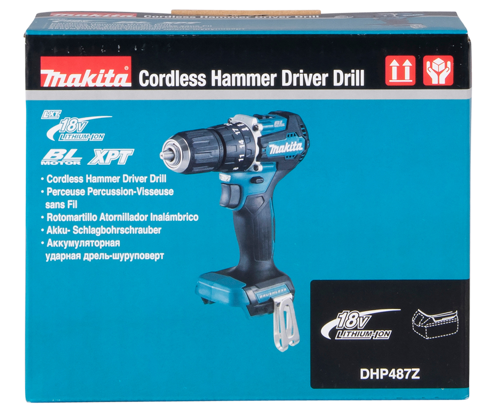 Makita akulööktrell DHP487Z, ilma aku ja laadijata