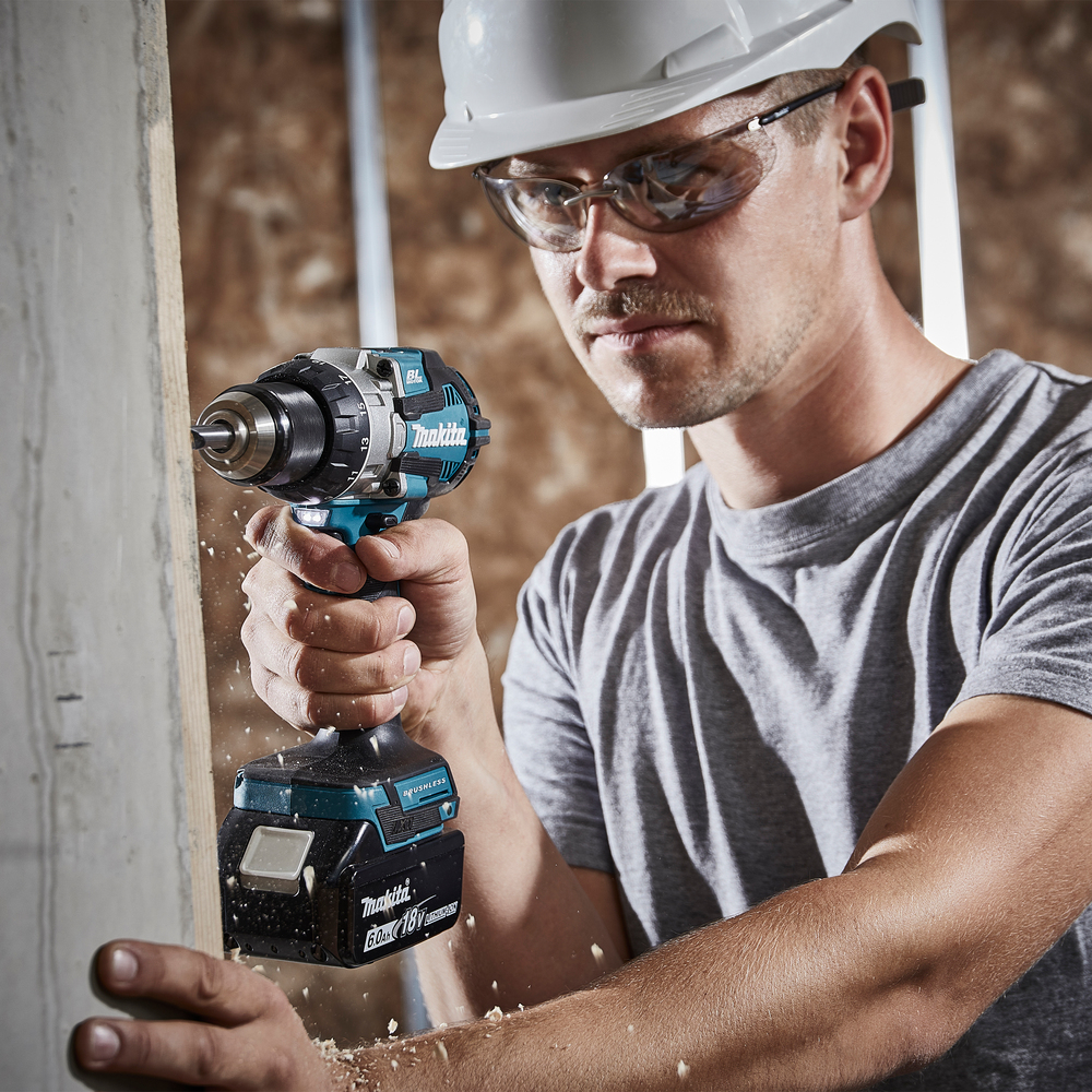 Akumuliatorinis smūginis gręžtuvas Makita DHP489Z - be akumuliatoriaus ir įkroviklio