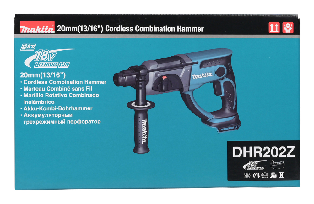 Makita cordless hammer drill DHR202Z, without battery and charger