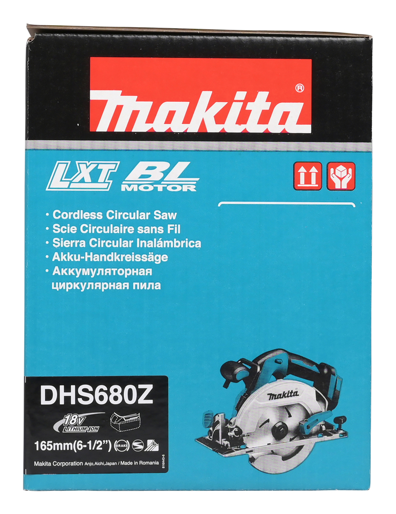 Аккумуляторная циркулярная пила Makita DHS680Z, без аккумулятора и зарядного устройства