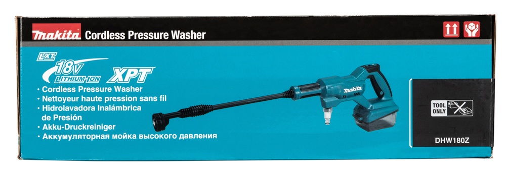 Makita cordless pressure washer DHW180Z, without battery and charger
