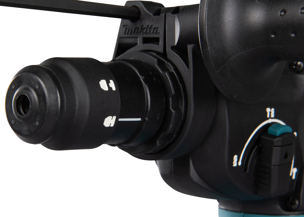 Makita аккумуляторный перфоратор DHR243RTJW + система пылеудаления