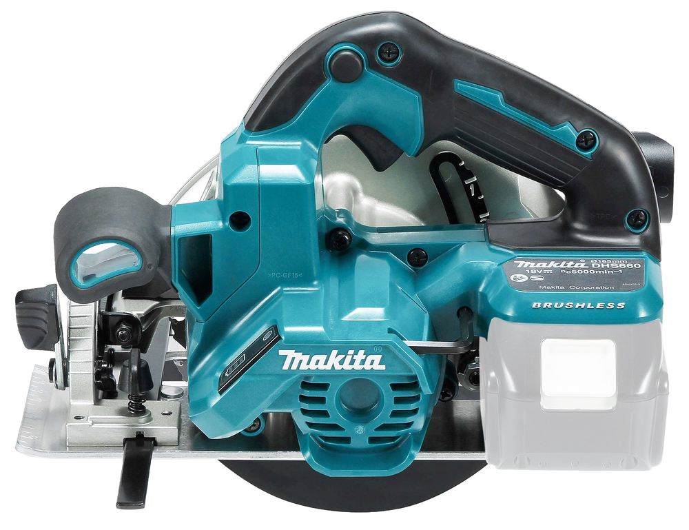 Аккумуляторная дисковая пила Makita DHS660Z, без аккумулятора и зарядного устройства