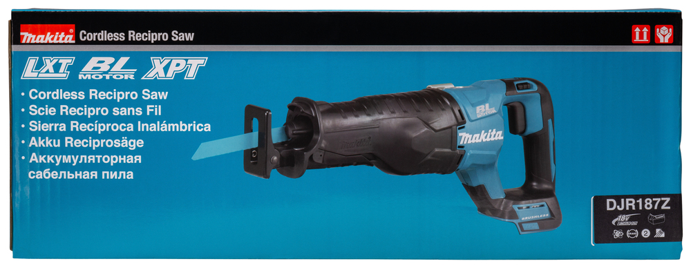 Makita akuuniversaalsaag DJR187Z, ilma aku ja laadijata