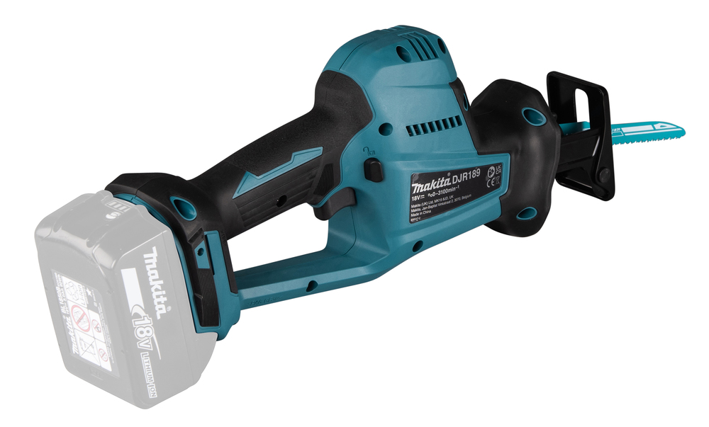 Makita akuuniversaalsaag DJR189Z, ilma aku ja laadijata