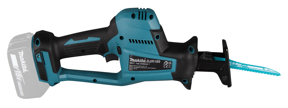 Makita akuuniversaalsaag DJR189Z, ilma aku ja laadijata
