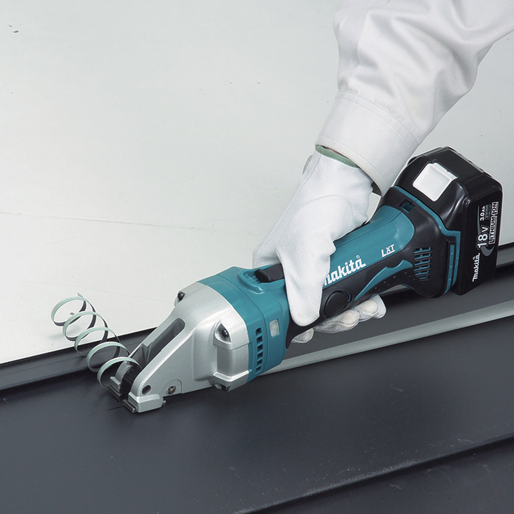 Makita cordless sheet metal cutter DJS161Z, without battery and charger