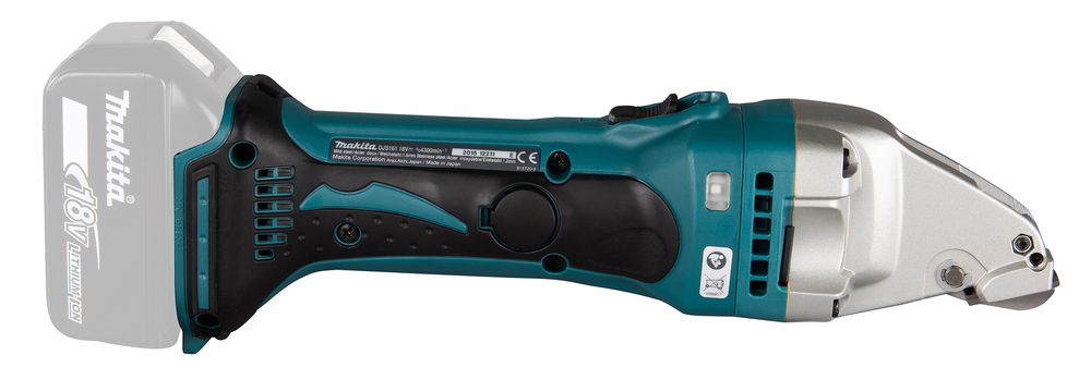 Makita cordless sheet metal cutter DJS161Z, without battery and charger