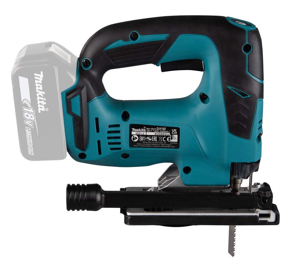 Аккумуляторный лобзик Makita DJV182Z, без аккумулятора и зарядного устройства