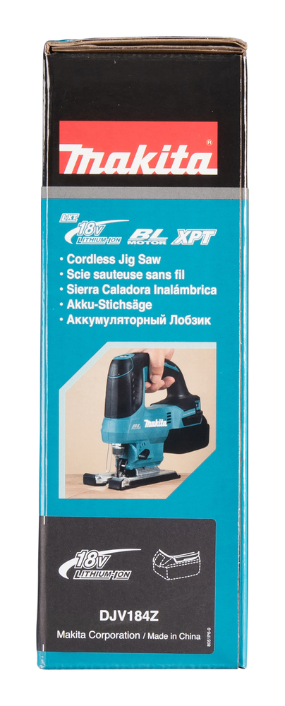 Makita akutikksaag DJV184Z, ilma aku ja laadijata