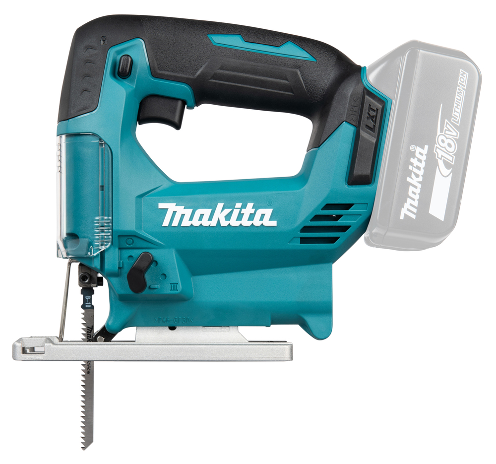 Makita akutikksaag DJV186Z, ilma aku ja laadijata