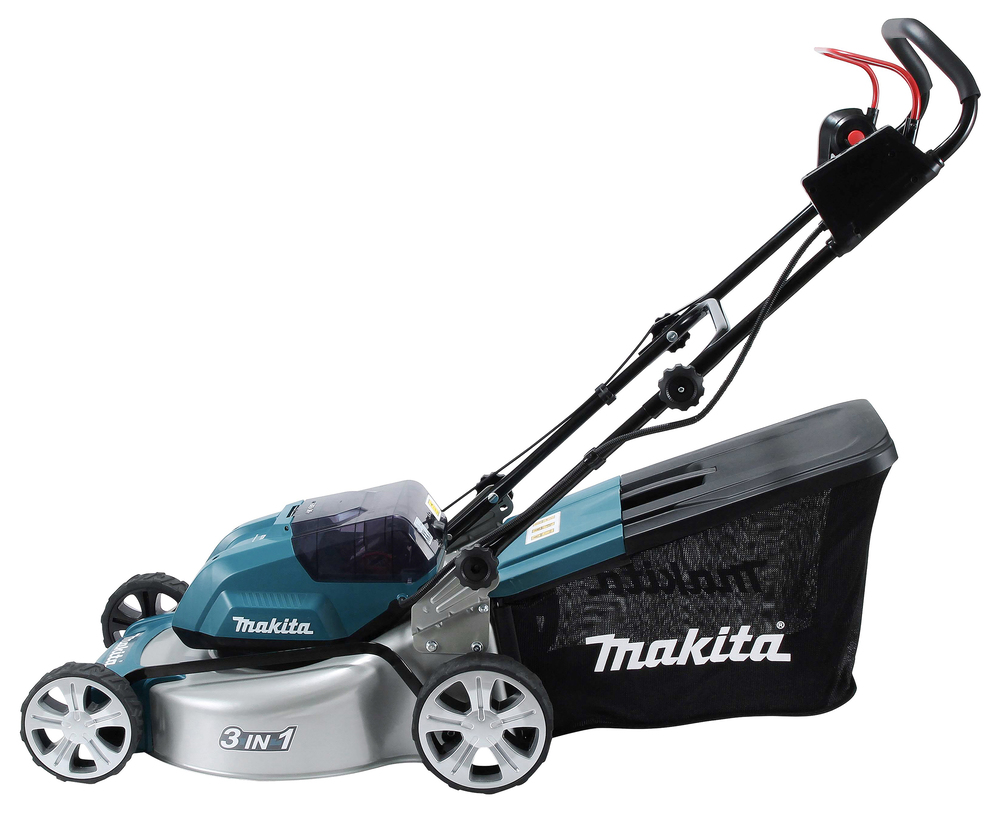 Аккумуляторная газонокосилка Makita DLM460Z, без аккумулятора и зарядного устройства
