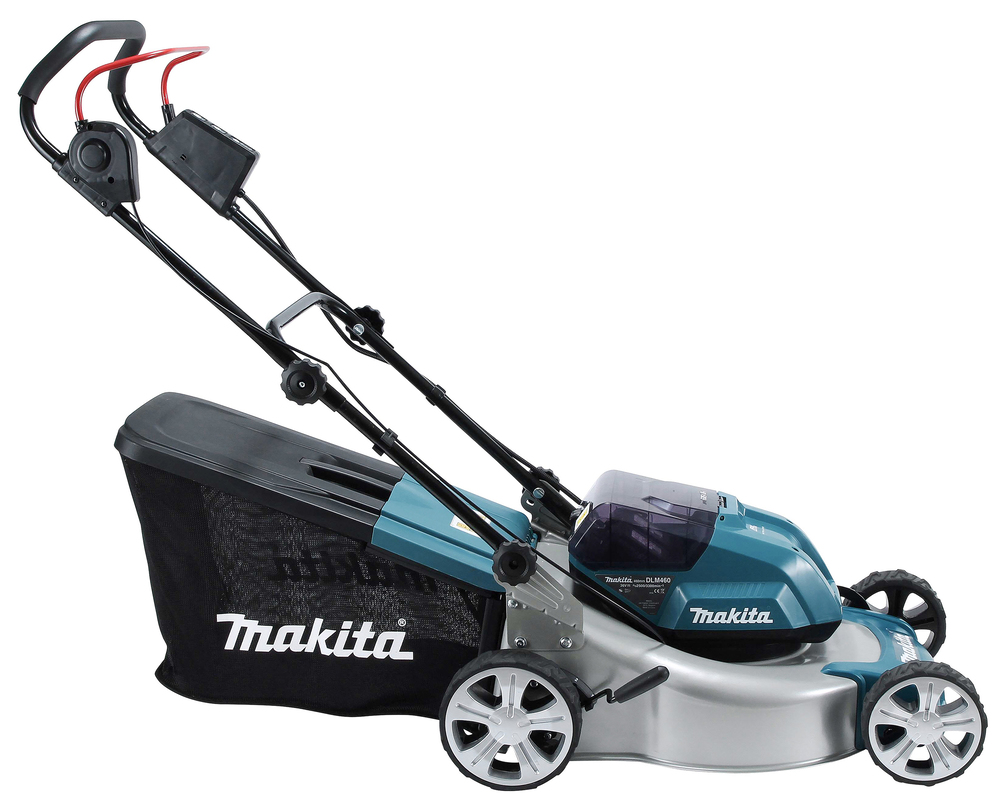 Аккумуляторная газонокосилка Makita DLM460Z, без аккумулятора и зарядного устройства