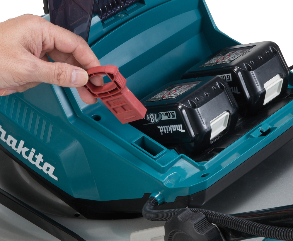 Аккумуляторная газонокосилка Makita DLM460Z, без аккумулятора и зарядного устройства