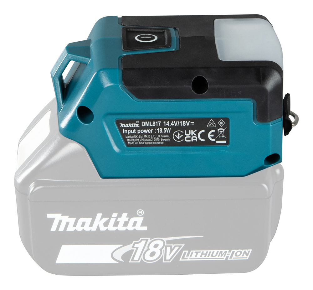 Makita akulamp DML817, ilma aku ja laadijata