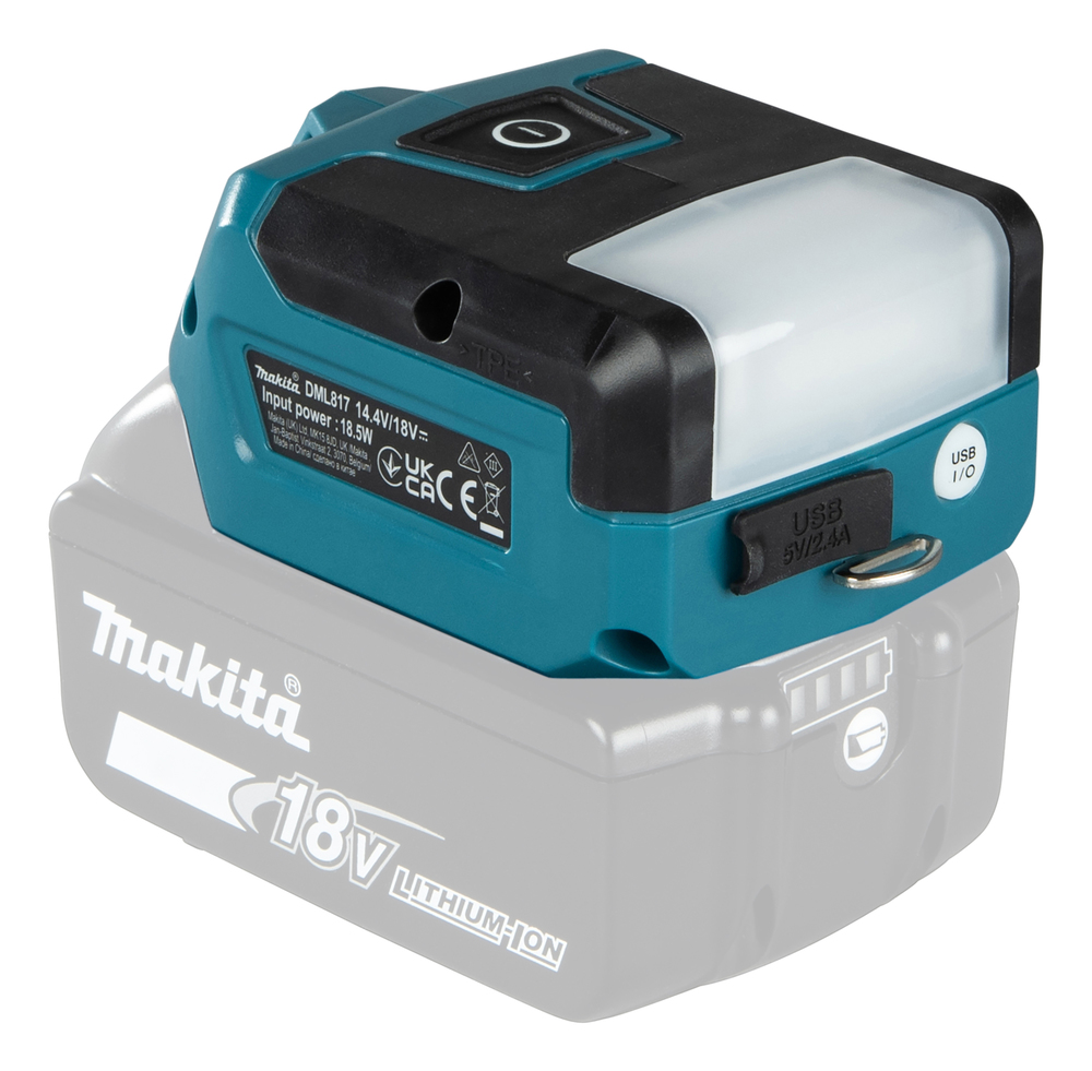 Makita akulamp DML817, ilma aku ja laadijata