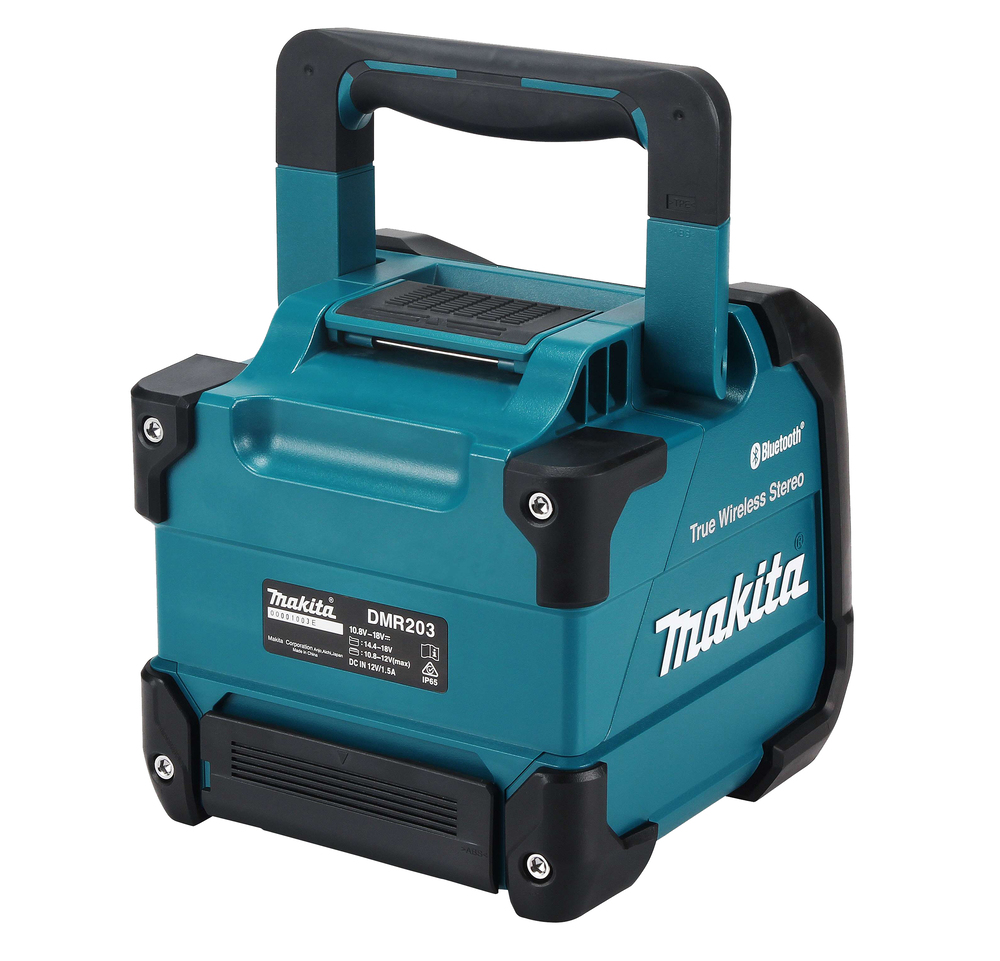 Makita Bluetooth kõlar DMR203B, ilma aku ja laadijata