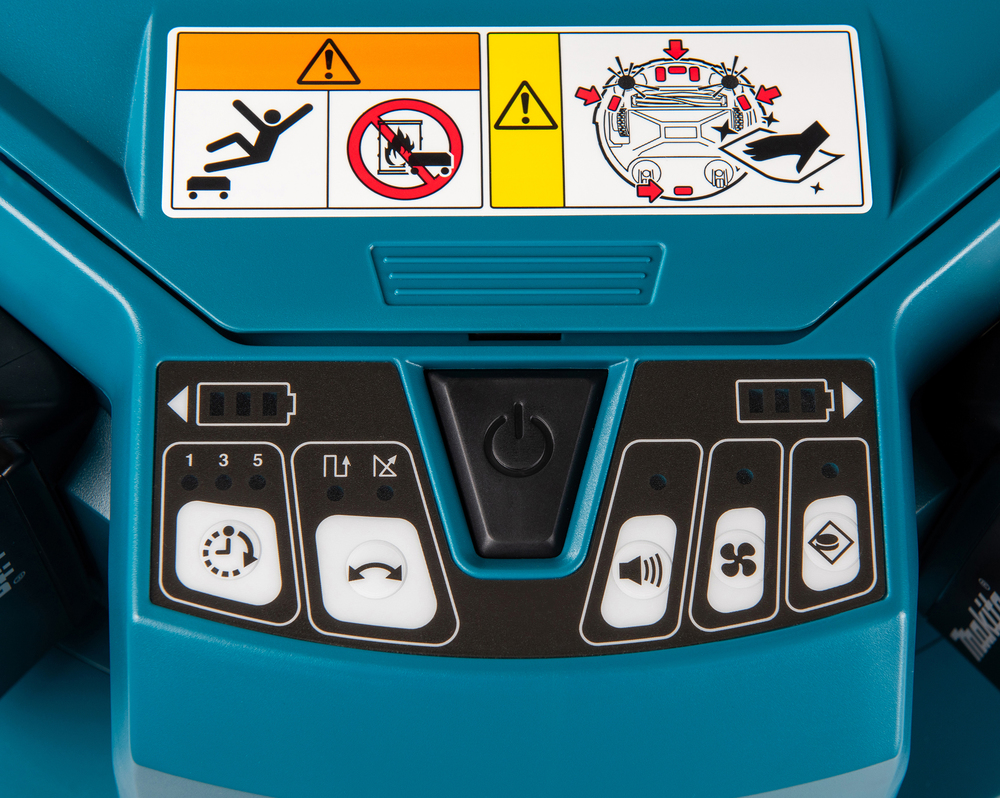 Makita robottolmuimeja DRC200Z, ilma aku ja laadijata