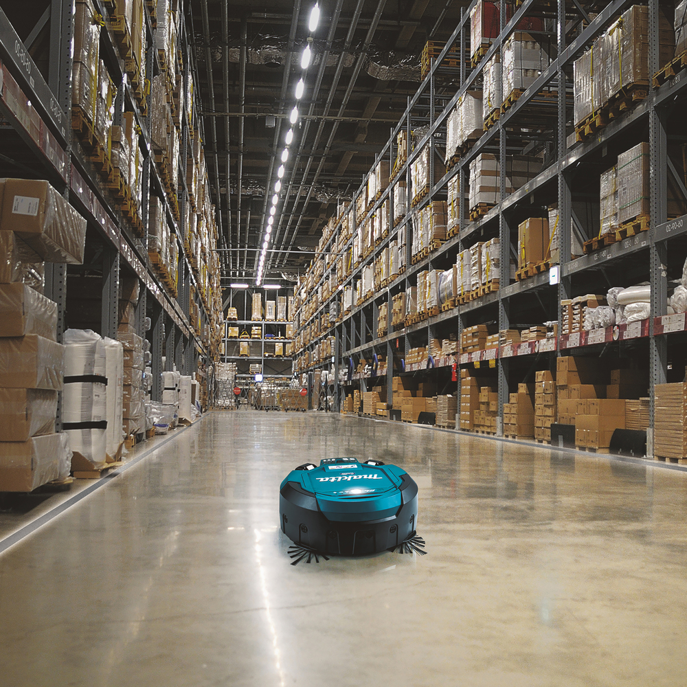 Makita robottolmuimeja DRC200Z, ilma aku ja laadijata