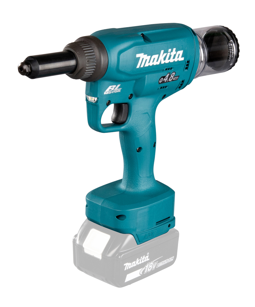 Makita cordless riveter DRV150Z, without battery and charger