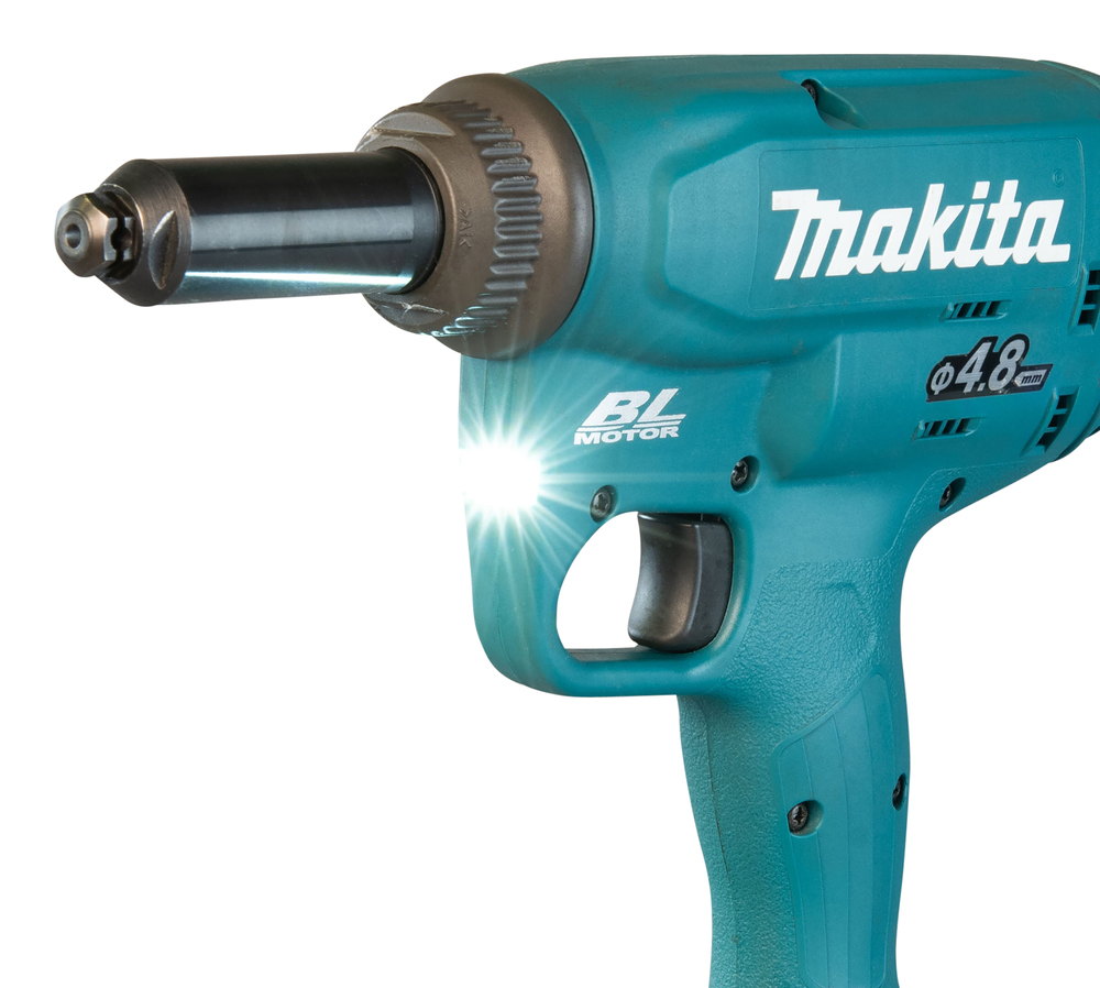 Makita cordless riveter DRV150Z, without battery and charger