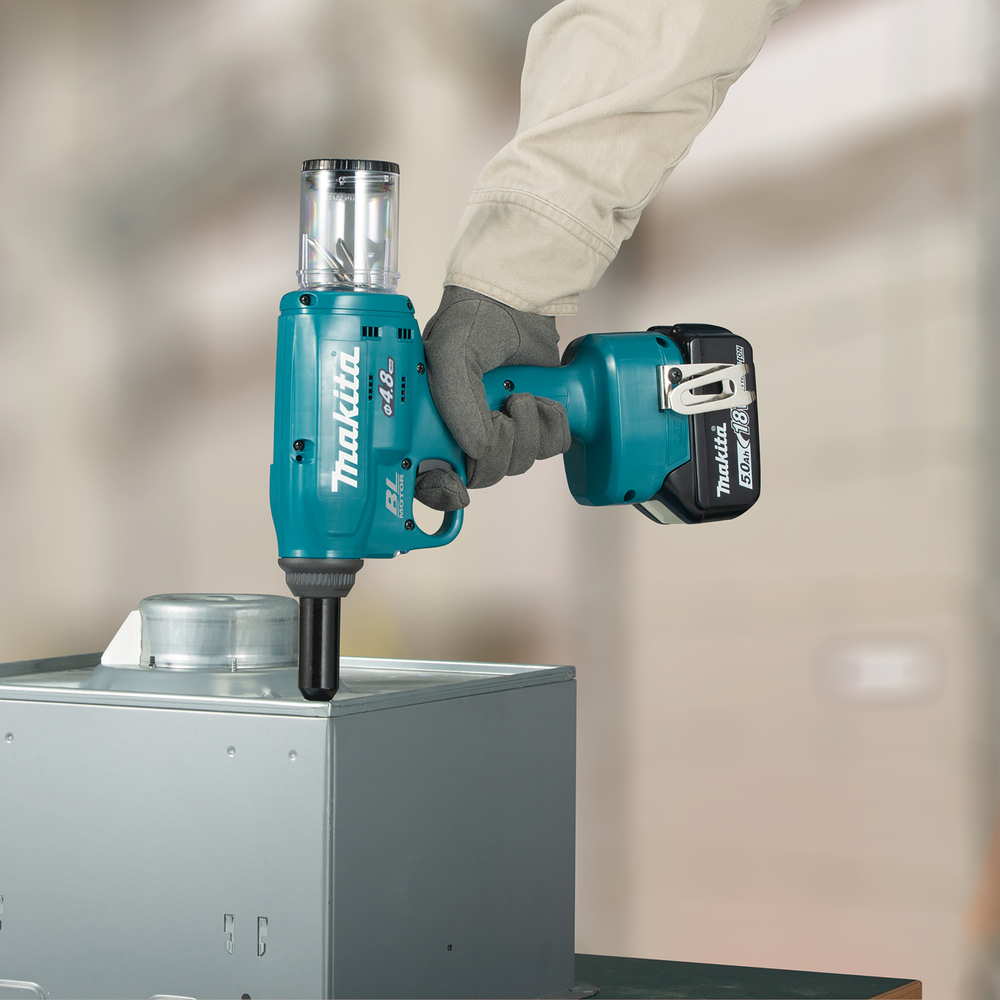 Makita cordless riveter DRV150Z, without battery and charger