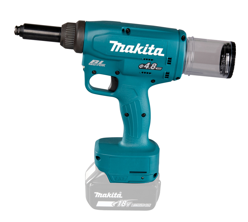 Makita cordless riveter DRV150Z, without battery and charger