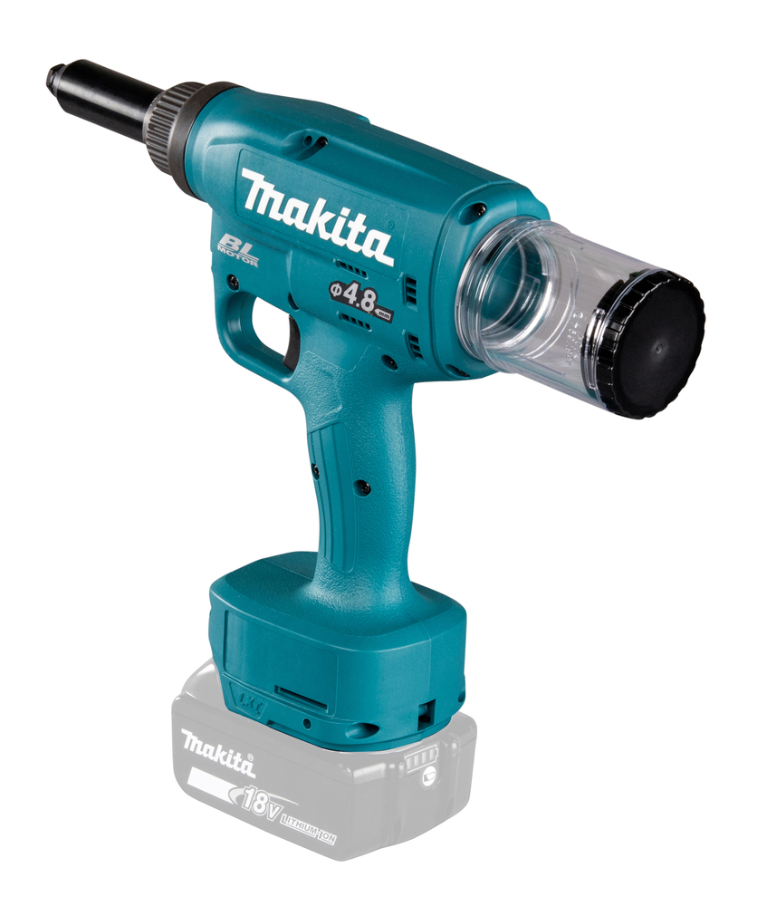 Makita cordless riveter DRV150Z, without battery and charger