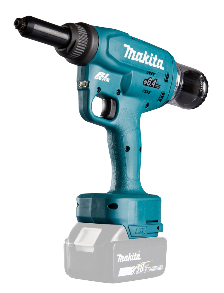 Makita cordless riveter DRV250Z, without battery and charger